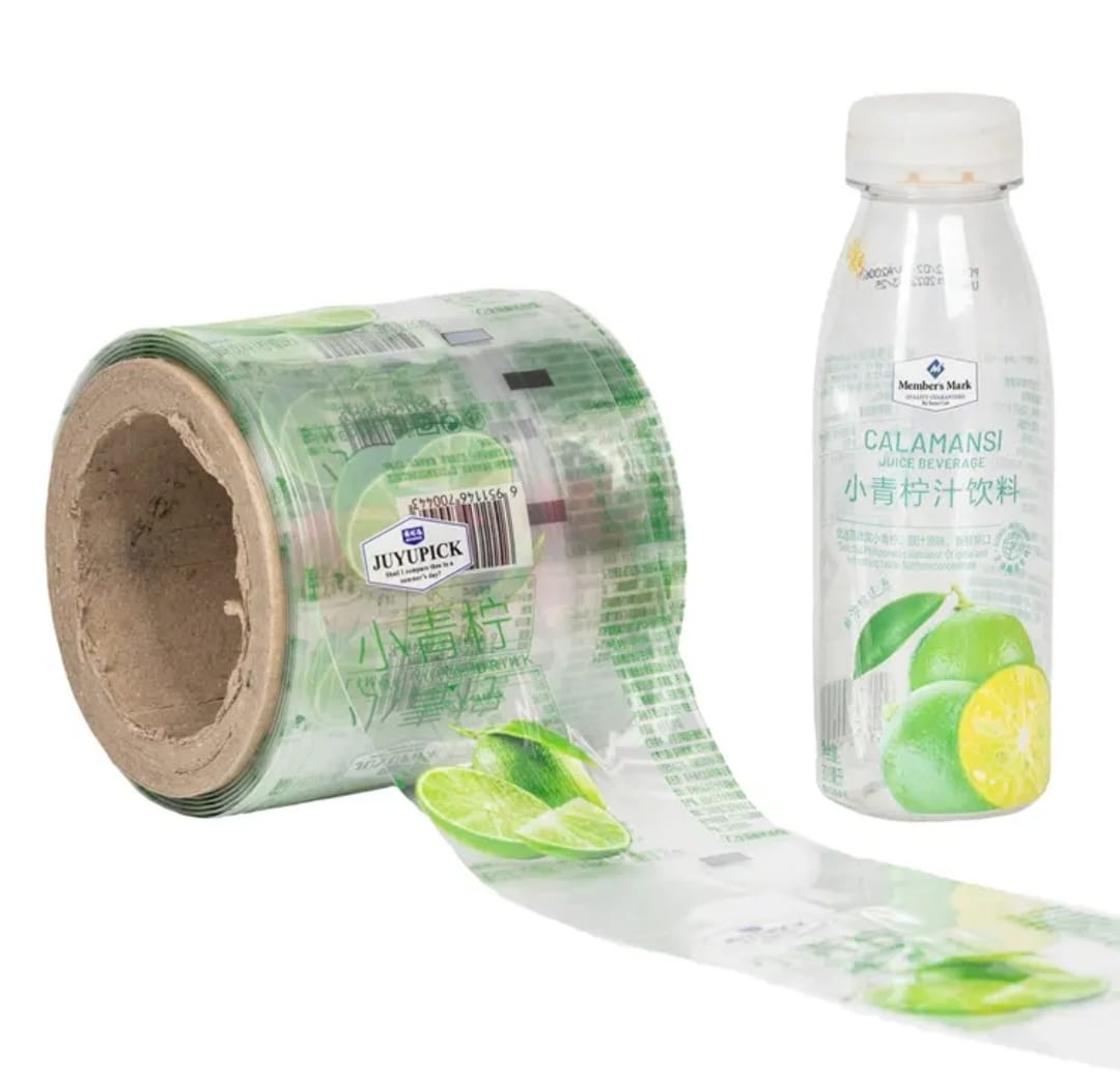 Bright and colorful fruit juice bottle label printing by Labelman Packaging